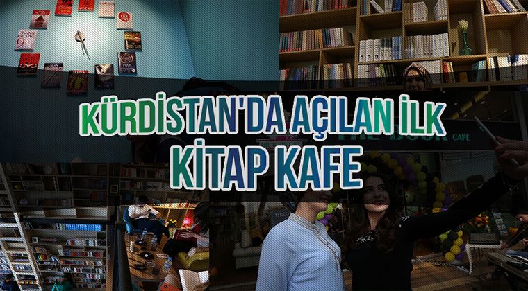 kürdistanda açılan ilk kitap kafe